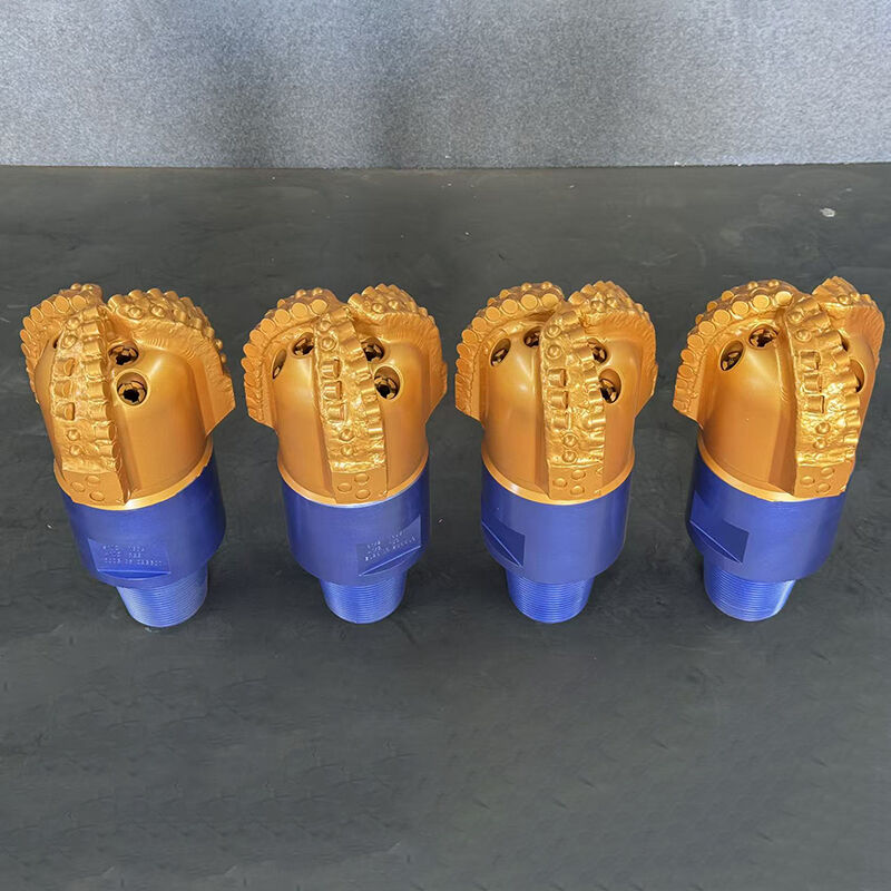 Βρύση νερού Βρύση λίθου Εργαλεία κοπής βράχου 3 λεπίδες 8 1/2 ίντσες ((215.9mm) Βρύση Μαστούκια μήτρα Σώμα Διαμάντι Μαστούκια Pdc